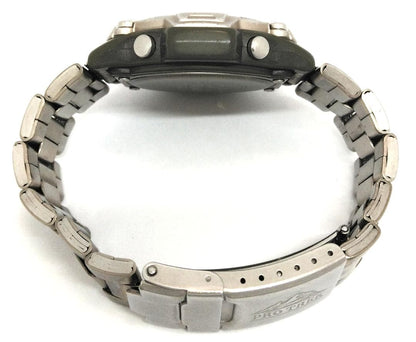 Casio Protrek Tide Graph PRT-111 Titanium Men’s Quartz Watch — Japan Import