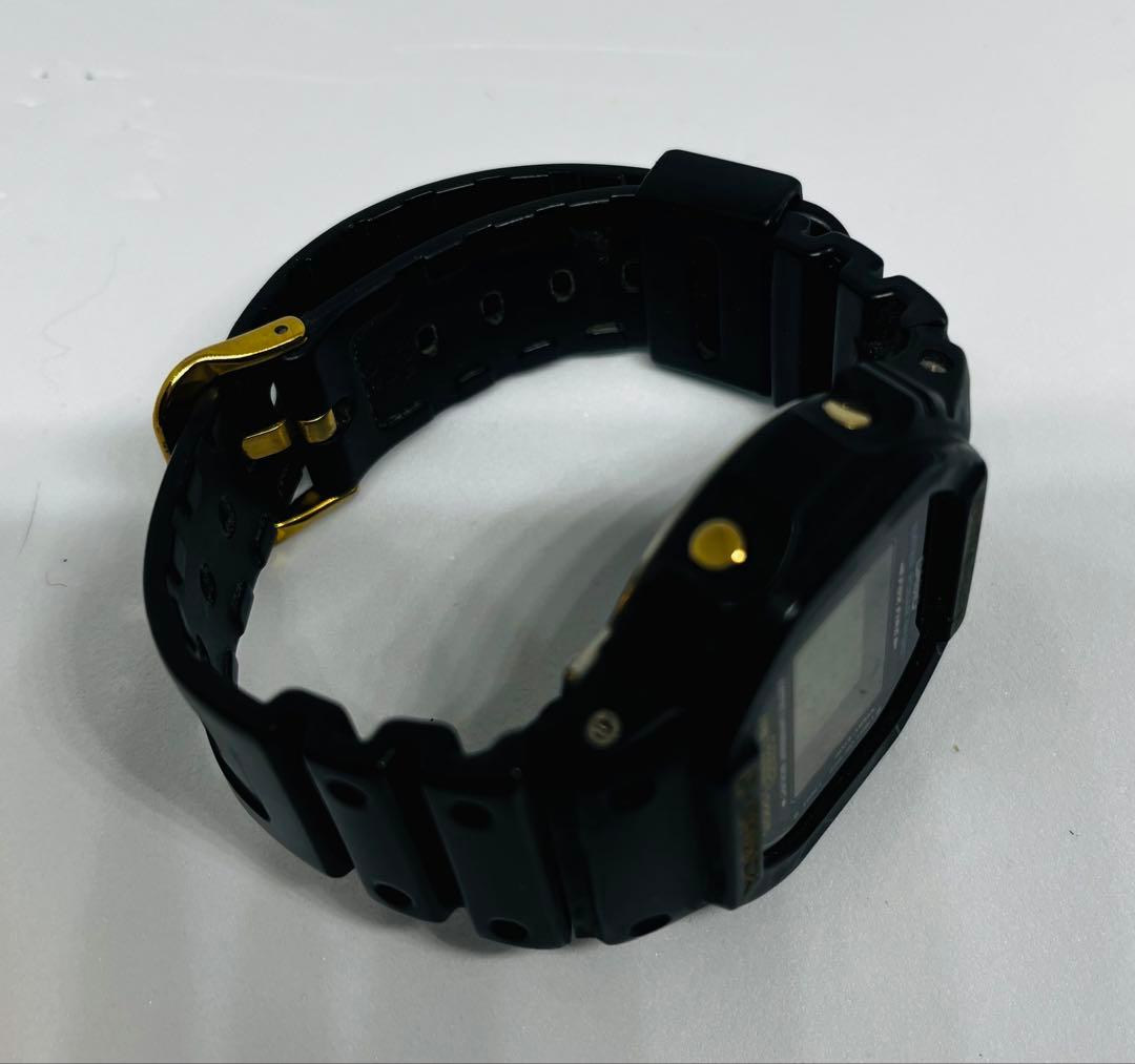 Casio G-SHOCK DW-5600E 1545 Vintage Model with Gold Buckle Used — Japan Import