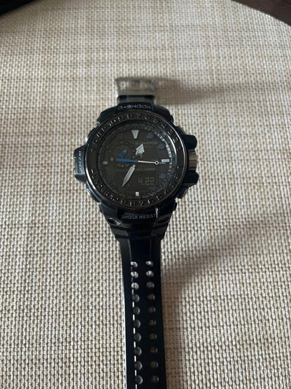 Casio G-Shock Radio Wave Solar Digital-Analog Watch Black Multi Band 6 Japan Import