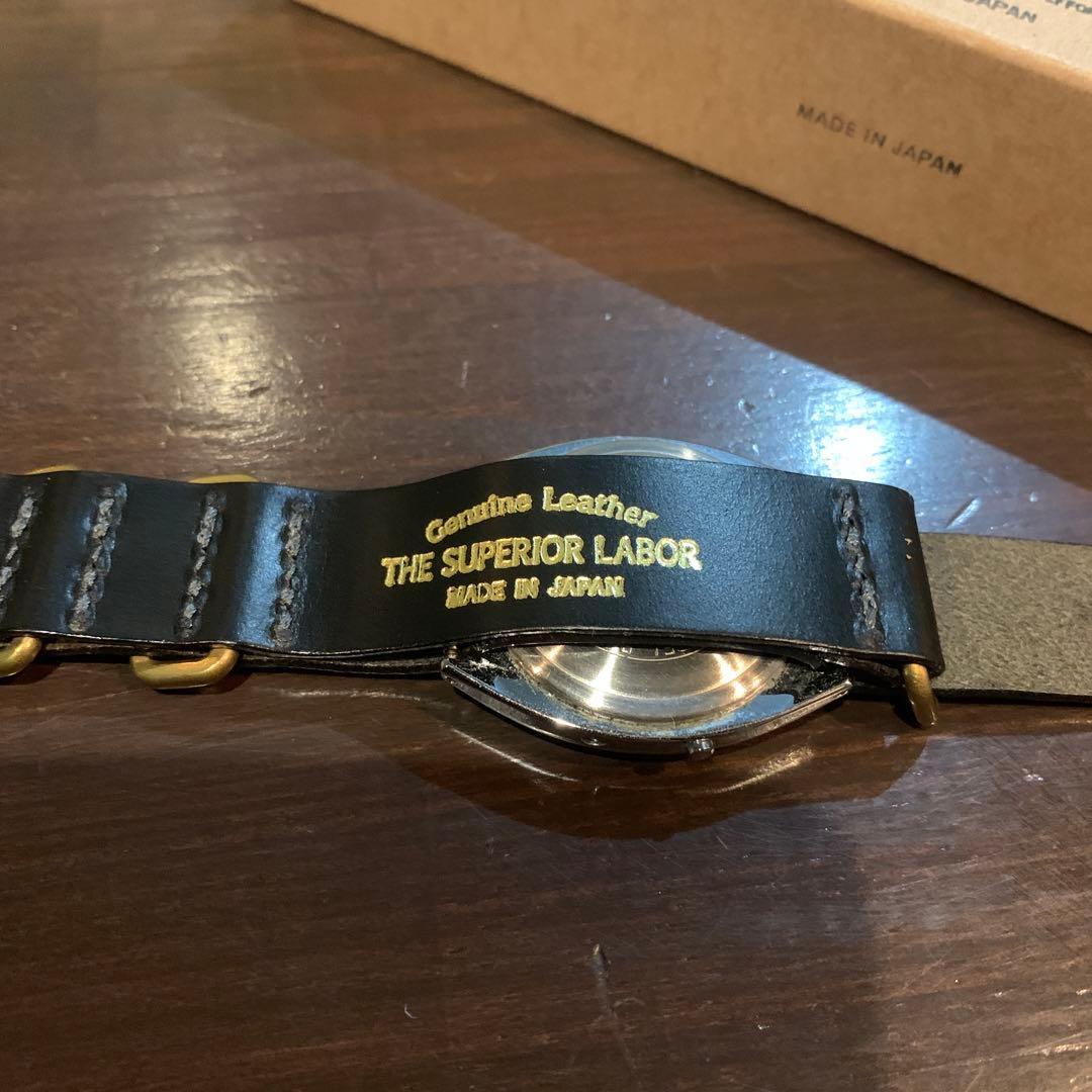 Superior Labor Leather Watch Strap for Casio Watches — Japan Import