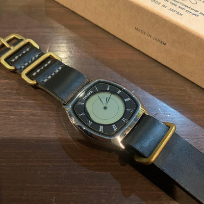 Superior Labor Leather Watch Strap for Casio Watches — Japan Import