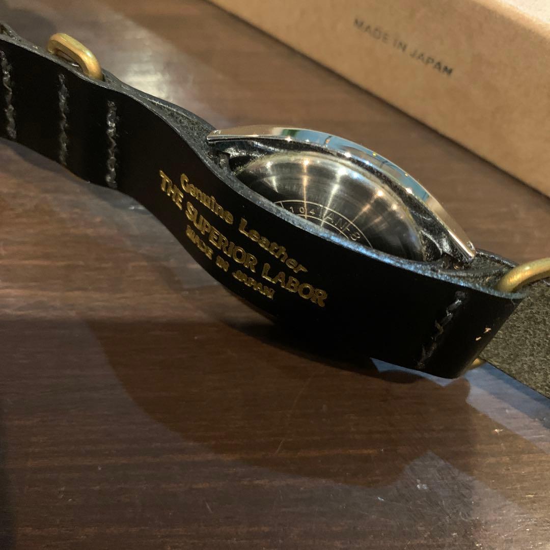 Superior Labor Leather Watch Strap for Casio Watches — Japan Import