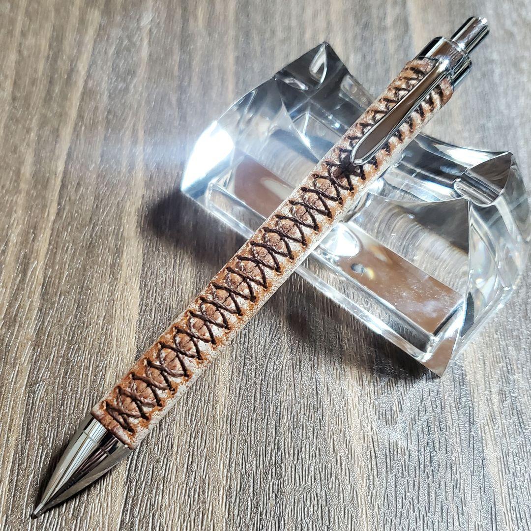 Katsugi Leather Pencil Sharpener 0.5mm Hand Sewn No.10