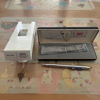 Sterling Silver Century Classic Ballpoint Pen Model NAT0082-157 Japan Import