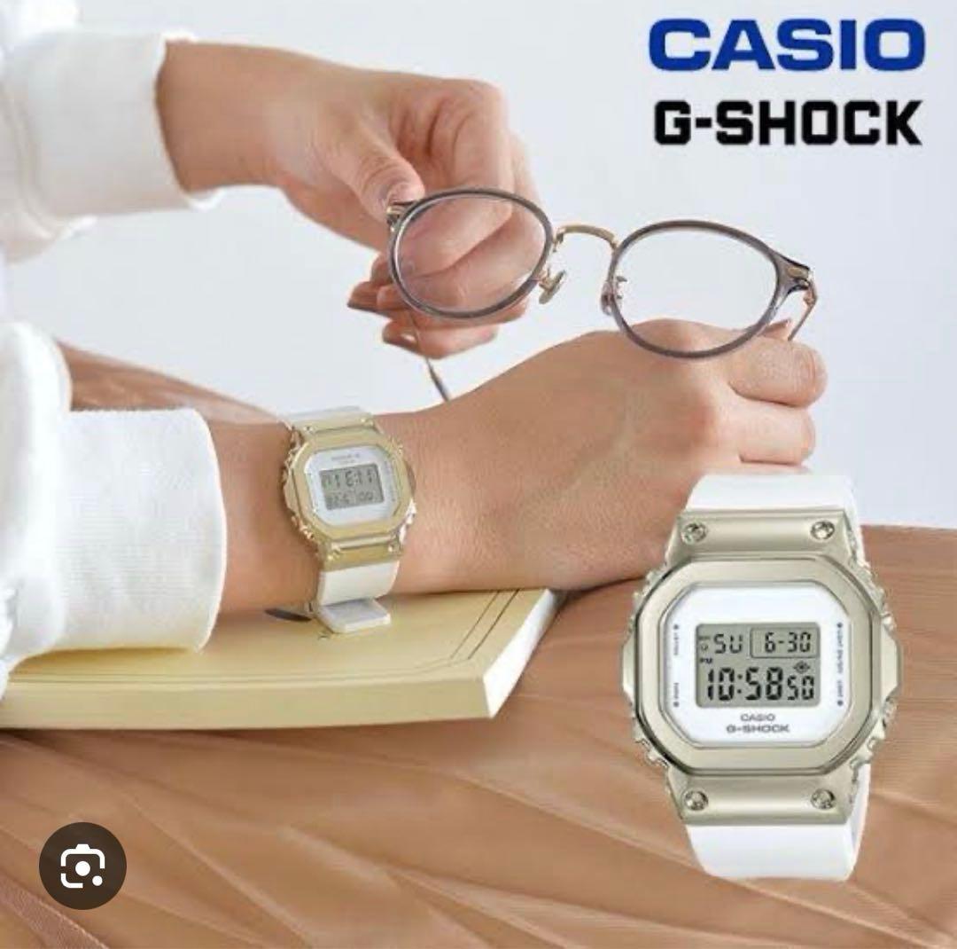 Casio G-Shock GM-S5600G-7JF Metal Cover Square Digital Watch Unisex Japan Import