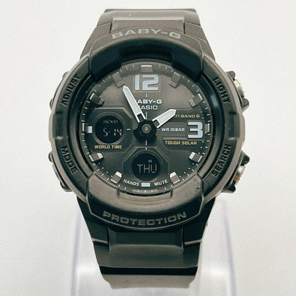 Casio Baby-G BGA-2300B Radio Wave Solar Women’s Watch Black — Japan Import