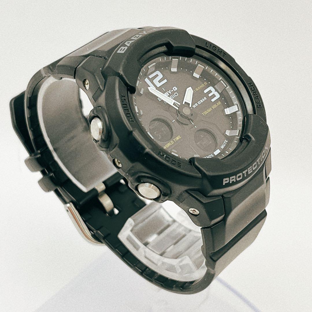 Casio Baby-G BGA-2300B Radio Wave Solar Women’s Watch Black — Japan Import