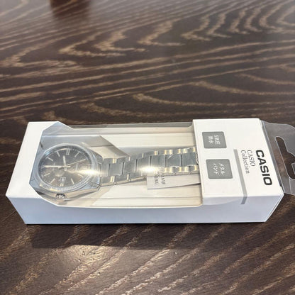 Casio Collection Quartz Watch Model MTP-1302D-1A1JF with Metal Band and Date Feature — Japan Import