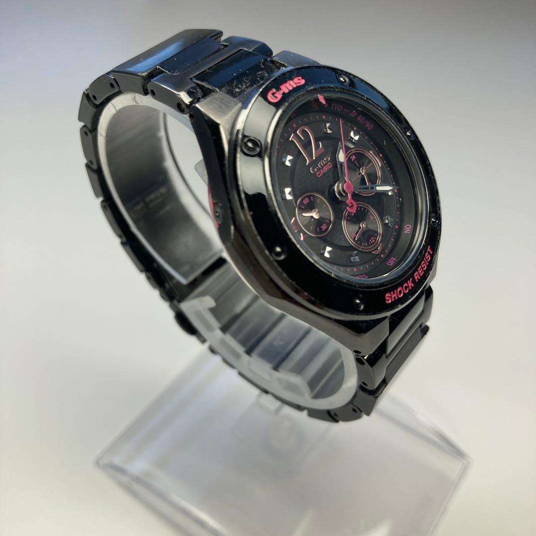 Casio Baby-G MSA-7100CBJ Radio Solar Watch for Women with Black Dial and Band — Japan Import