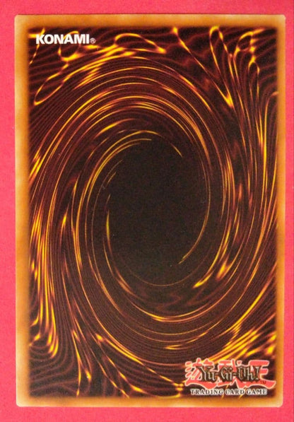 Yu-Gi-Oh Gear Blue-Eyes White Dragon secret rare error card LOB-125 with gold letters and wavy paper