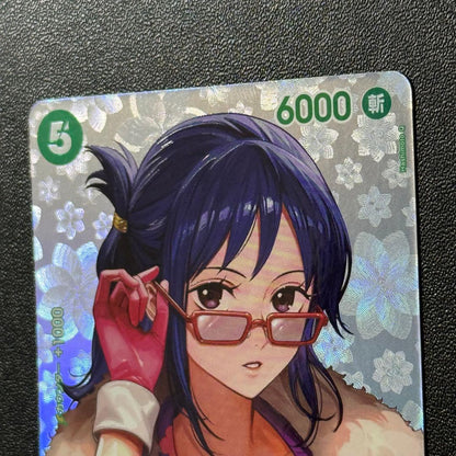 One Piece Card Game OP14-029 Tashigi SP collectible card from the 16th series, no scratches or marks