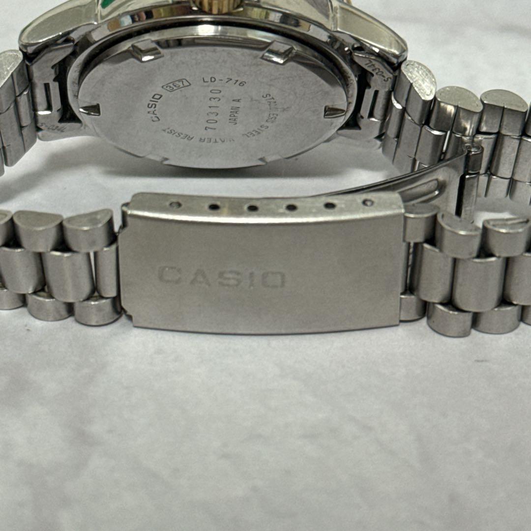 Casio LD-716 Moon Phase Wristwatch — Japan Import