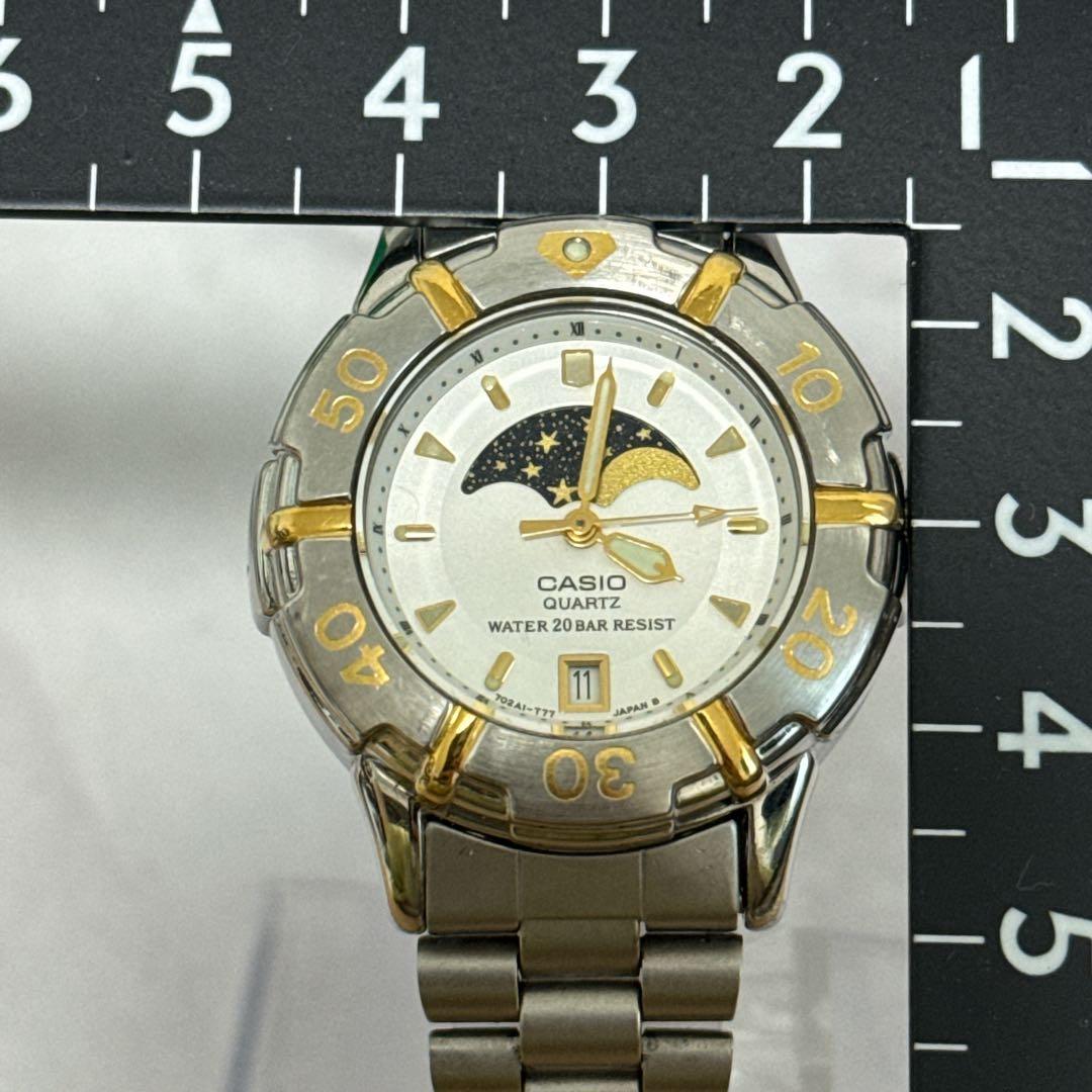 Casio LD-716 Moon Phase Wristwatch — Japan Import