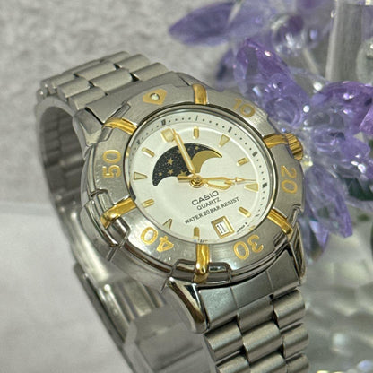 Casio LD-716 Moon Phase Wristwatch — Japan Import