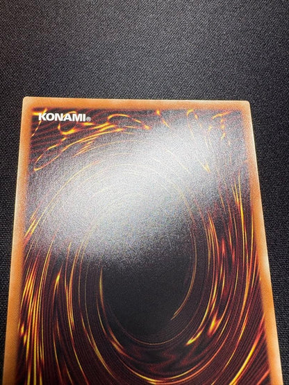 Yu-Gi-Oh Genesiator Dragon Japanese Secret Rare effect monster card IGAS-JP000 with minor top corner scratches