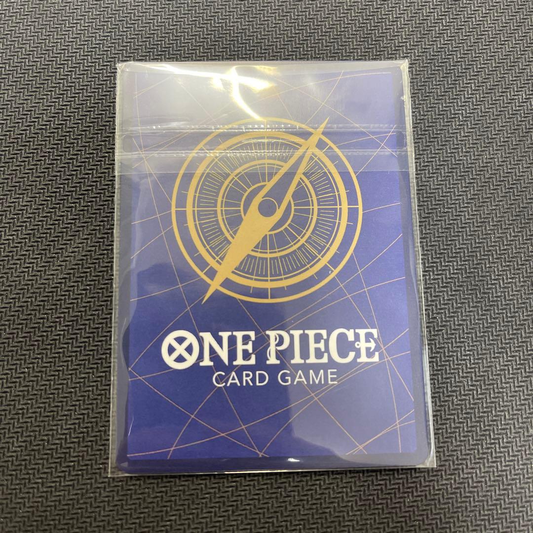 Unopened Enel OP15-060 SR flagship promotional card in original packaging