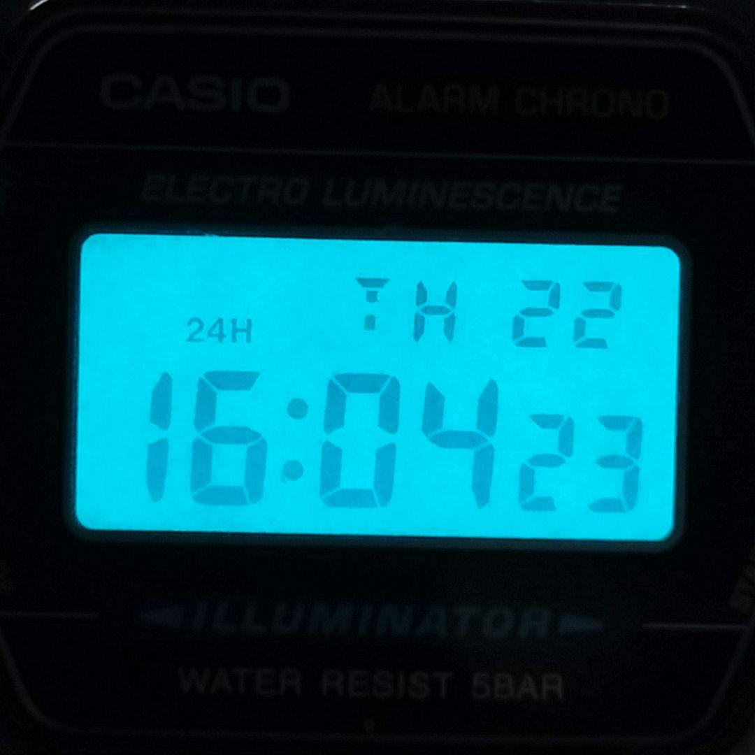Casio Alarm Chron W-99 Quartz Vintage Metal Case from the 1980s