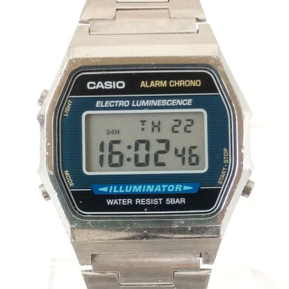 Casio Alarm Chron W-99 Quartz Vintage Metal Case from the 1980s