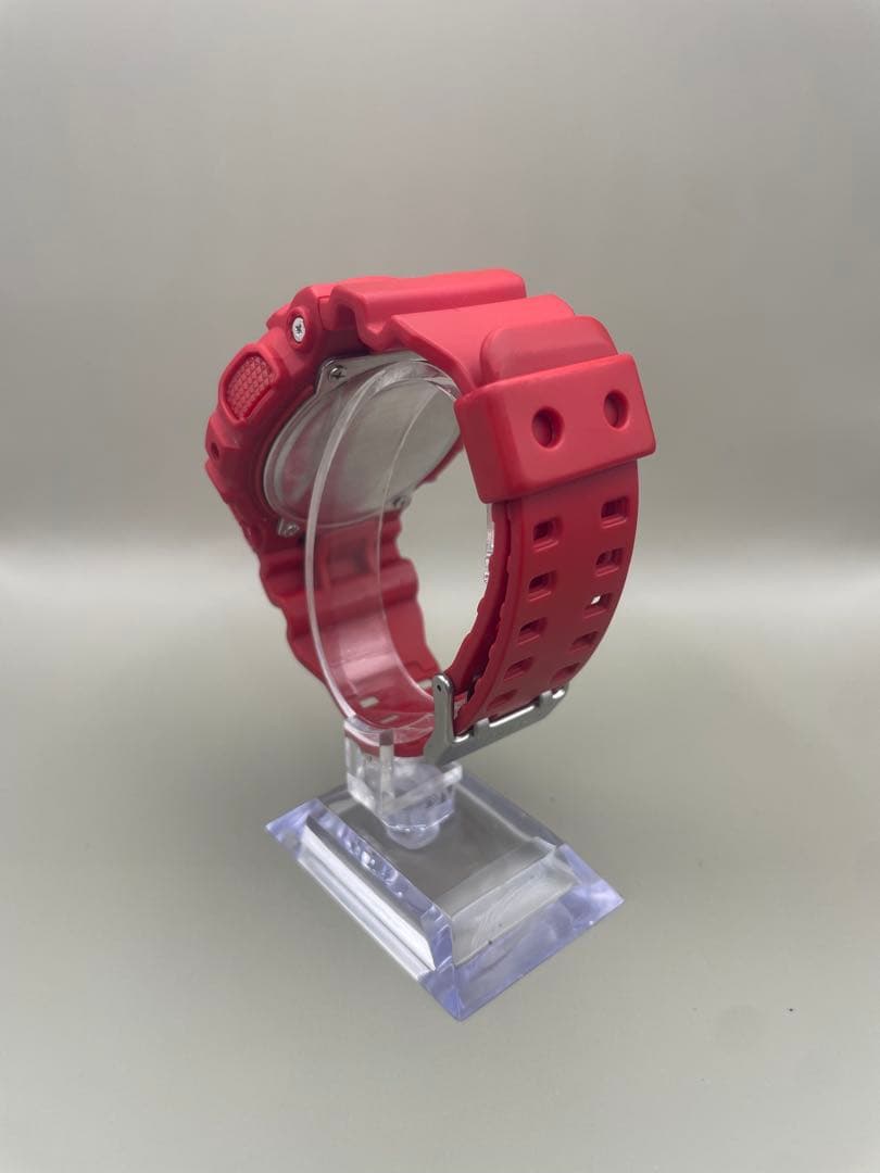 Casio G-Shock GA-110AC Red Watch with New Battery and Shock Resistance — Japan Import
