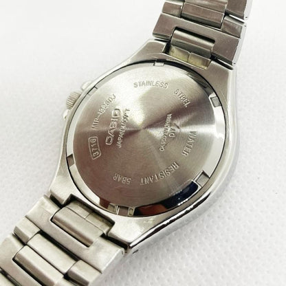 Casio Collection Series Quartz Watch Model MTP-1228DJ in Blue - Japan Import