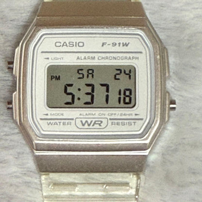 Casio Digital Watch A158WA-1JH F-91WS-7JH