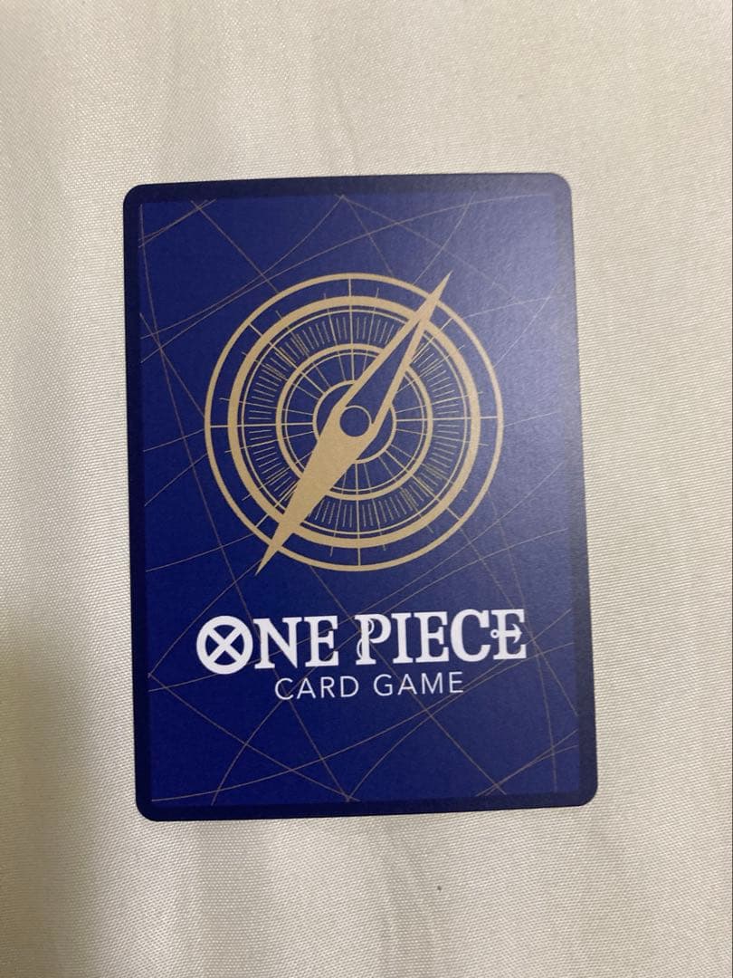 One Piece Monkey D. Luffy Op08 promo parallel card Japan import showing front design