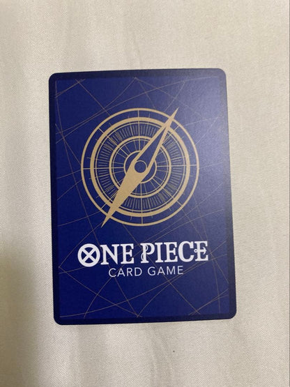 One Piece Monkey D. Luffy Op08 promo parallel card Japan import showing front design