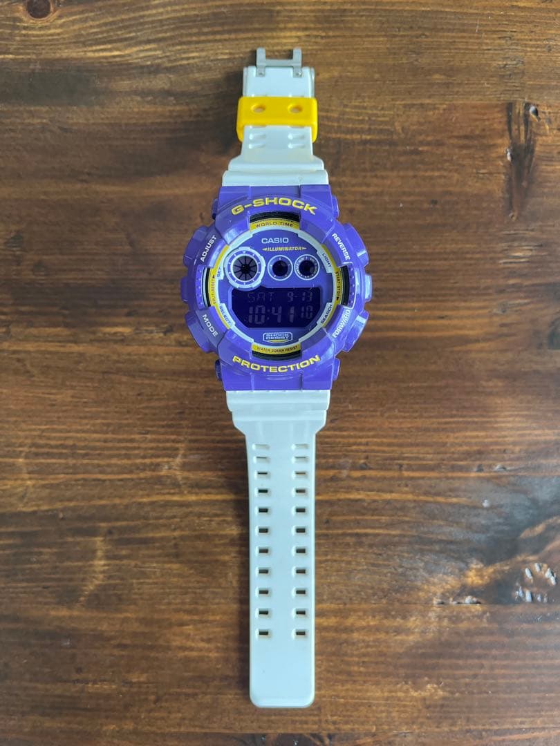 Casio G-SHOCK GD-1200S Purple and White Watch — Japan Import