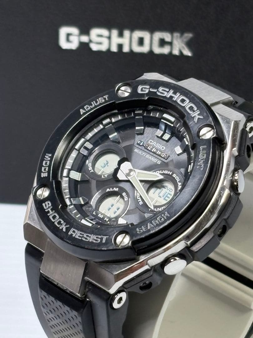 Casio G-Shock GST-W300G-1AJF with Box and Instructions — Japan Import
