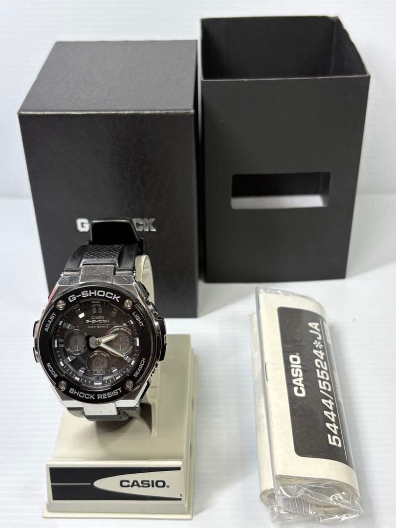 Casio G-Shock GST-W300G-1AJF with Box and Instructions — Japan Import