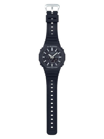Casio G-Shock GA-2100-1 Digital Analog Combo Watch Black with White Backlight — Japan Import