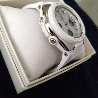 Casio G-MS 5549 Solar Watch White Shock-Resistant Japan Import
