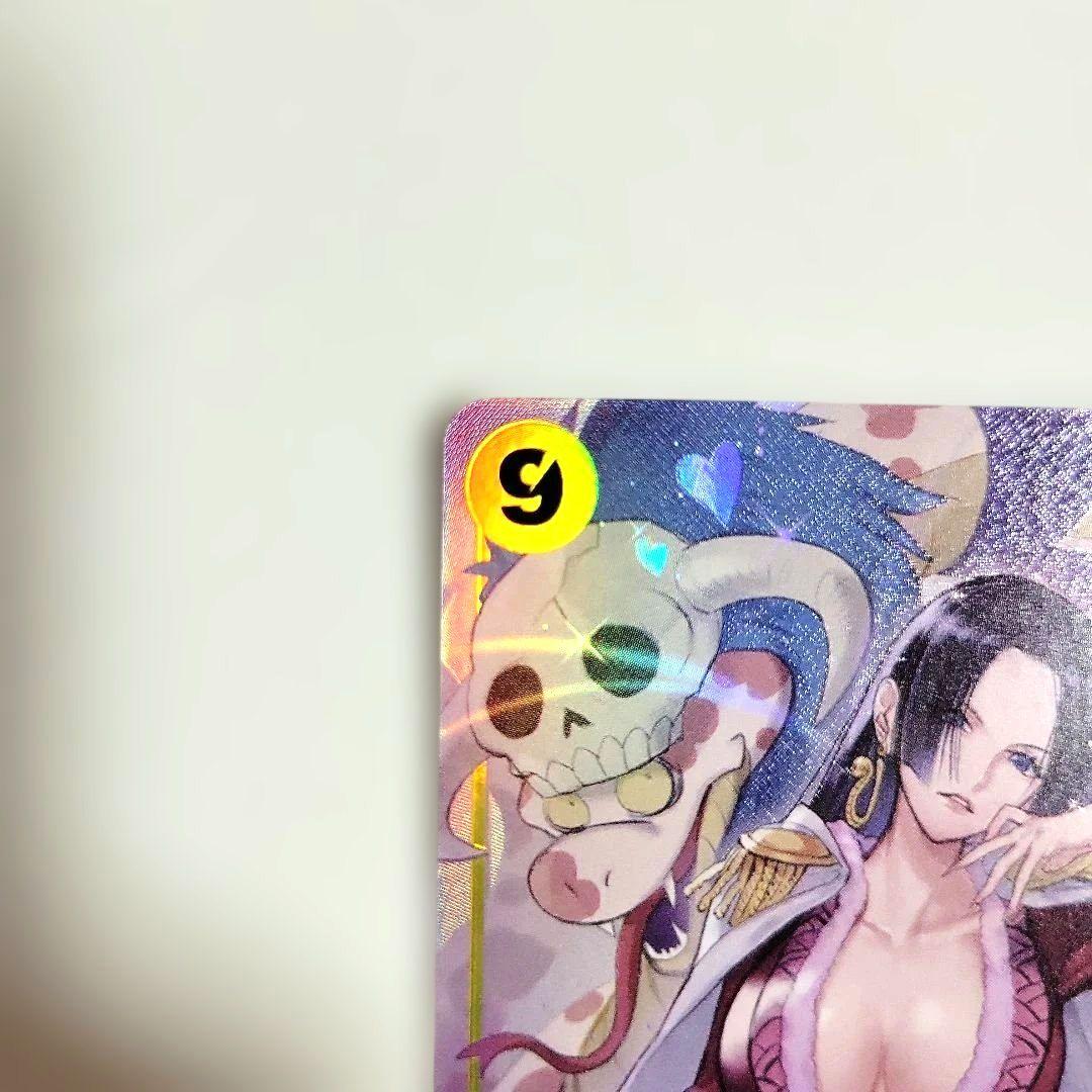 One Piece Boa Hancock OP14-112 SR Parallel trading card in sleeve and hard case Japanese version