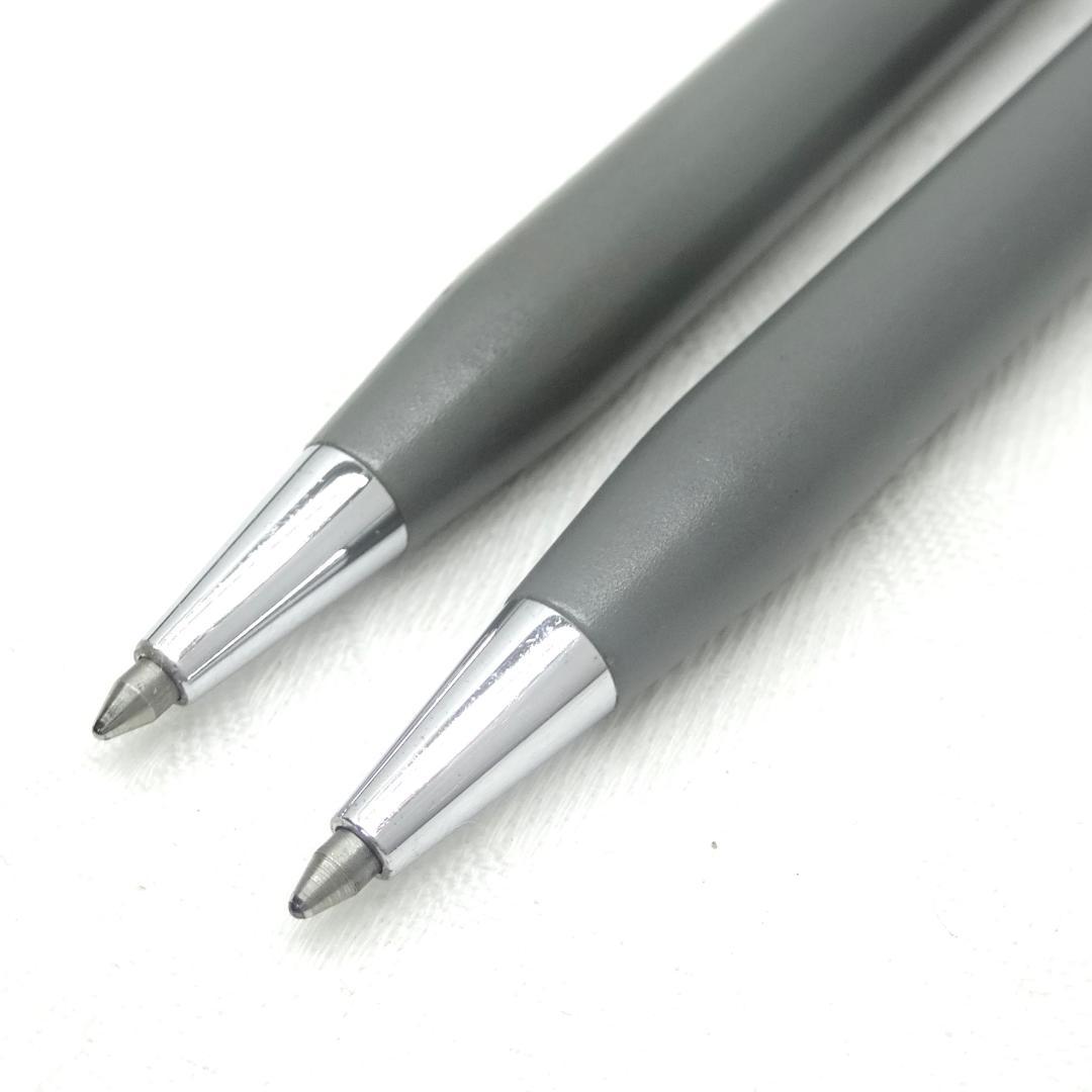 Cross Gray Ballpoint Pen Set Twist Type for Women 2 Pieces Japan Import