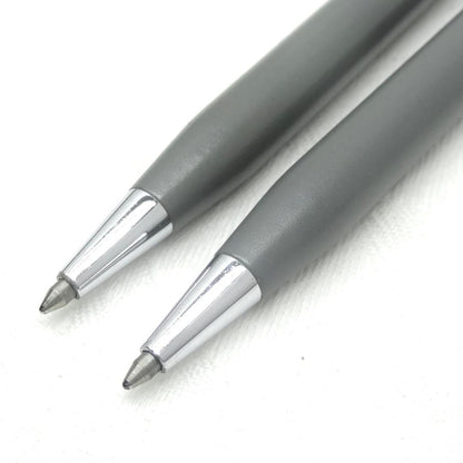 Cross Gray Ballpoint Pen Set Twist Type for Women 2 Pieces Japan Import