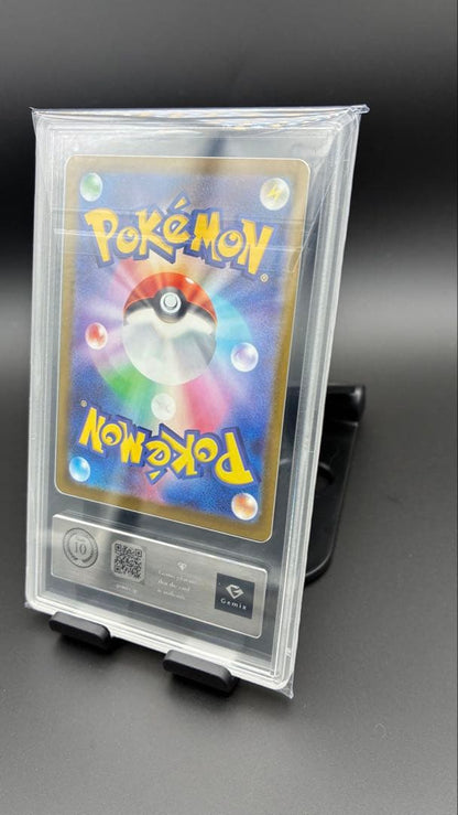 Gemix10 Mega Rayquaza EX 232/193 MA Pokemon card graded 10 by Gemix with certification number 850471290426