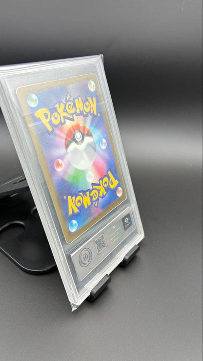 Gemix10 Mega Rayquaza EX 232/193 MA Pokemon card graded 10 by Gemix with certification number 850471290426