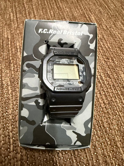 Casio G-Shock F.C.Real Bristol DW-5600VT Collaboration Limited Edition with Box and Manual — Japan Import