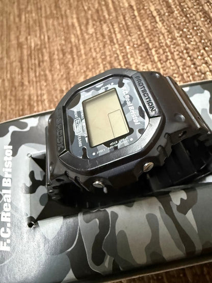 Casio G-Shock F.C.Real Bristol DW-5600VT Collaboration Limited Edition with Box and Manual — Japan Import