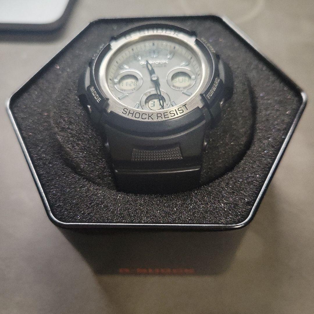 Casio G-Shock AWG-M100S Digital Watch Silver and Black with Shock Resistance — Japan Import