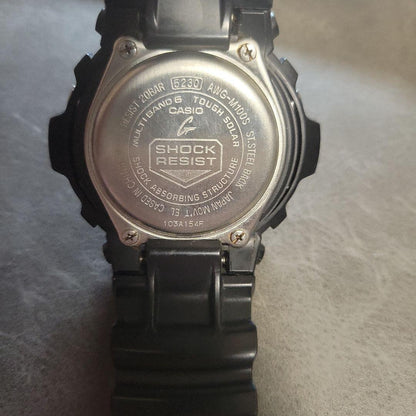 Casio G-Shock AWG-M100S Digital Watch Silver and Black with Shock Resistance — Japan Import