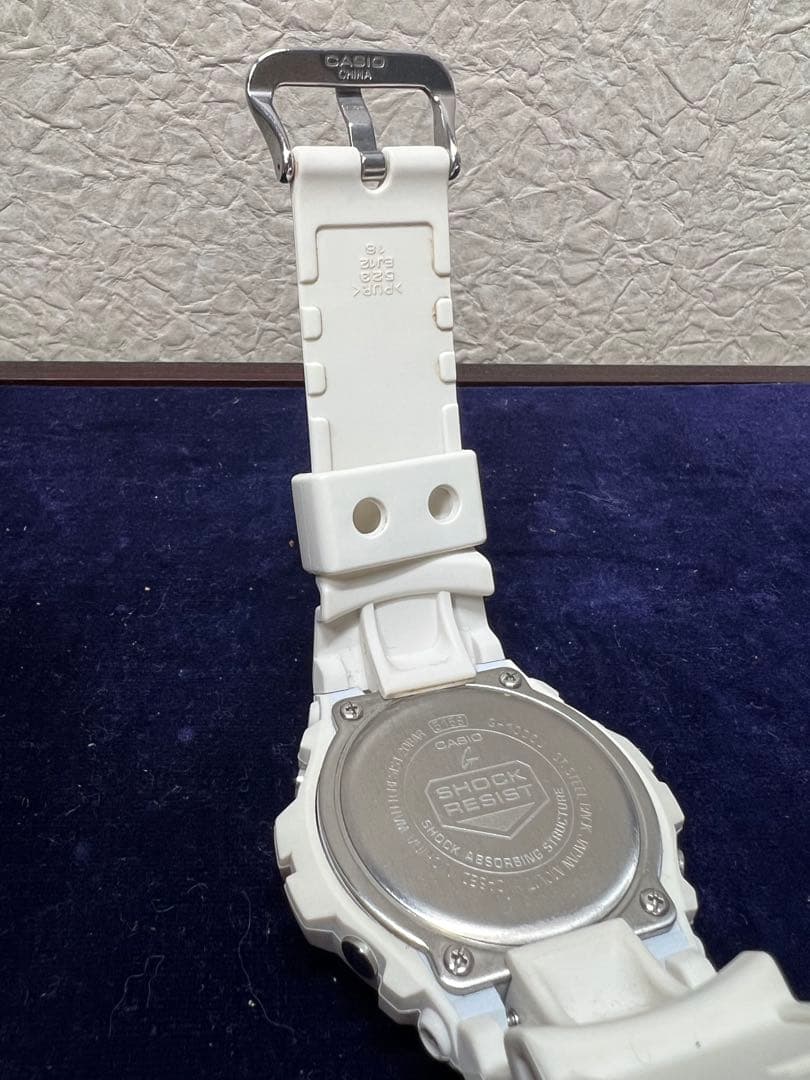 Casio G-Shock Analog Digital G-100CU-7AJF Watch White 20 Bar Water Resistant - Japan Import