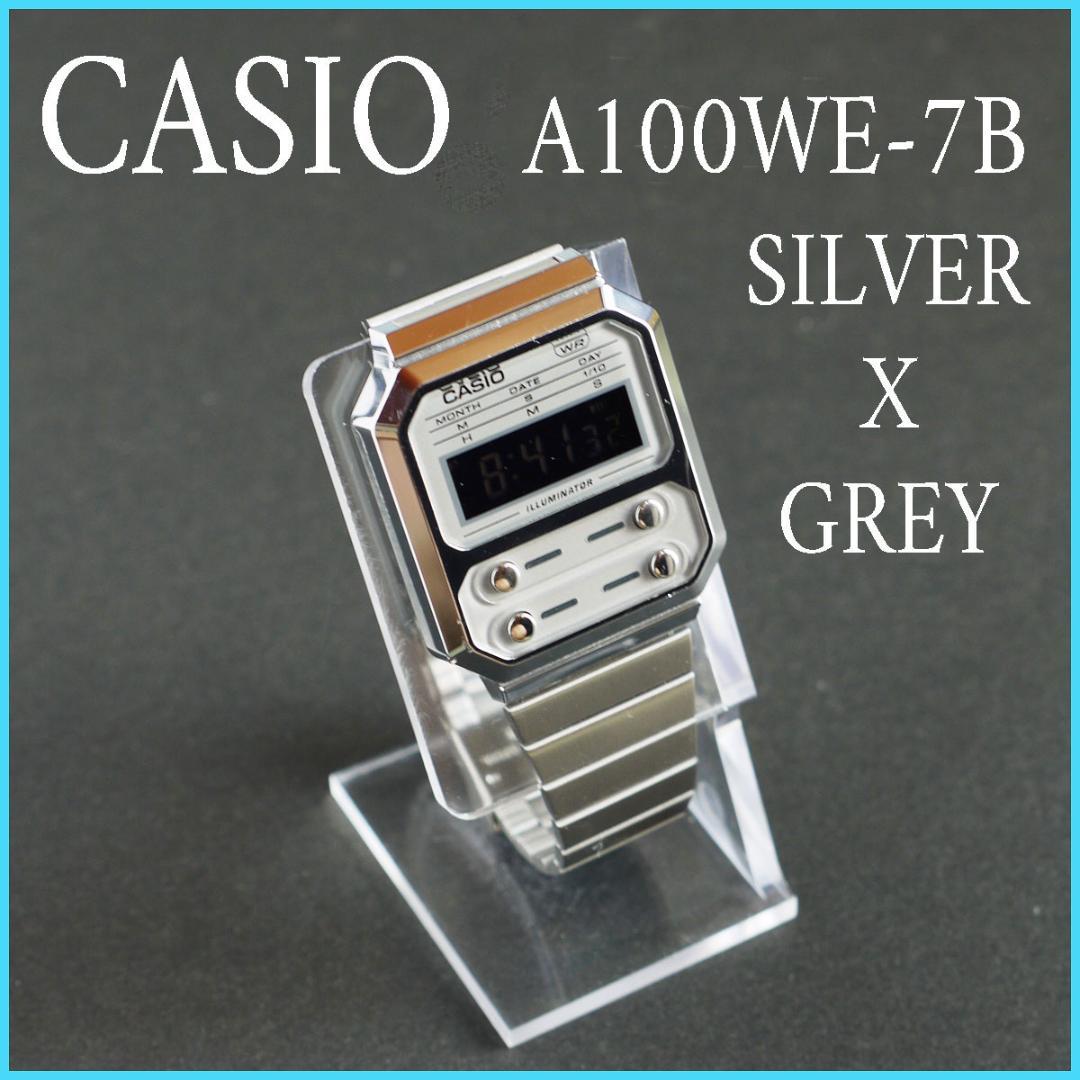 Casio AW100WE-7B Silver Grey Digital-Analog Watch