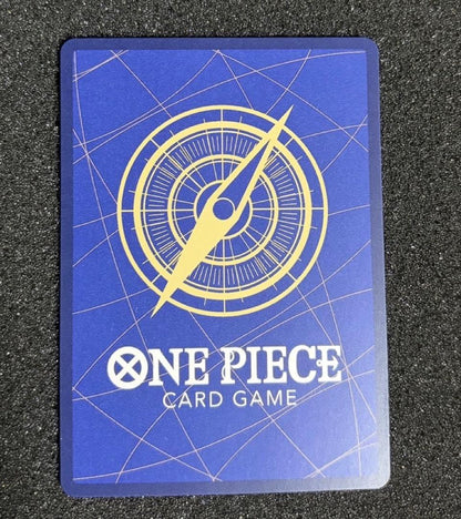 One Piece Monkey D. Luffy OP06-118 SEC Parallel Card with Slash attribute sleeved and in mint condition