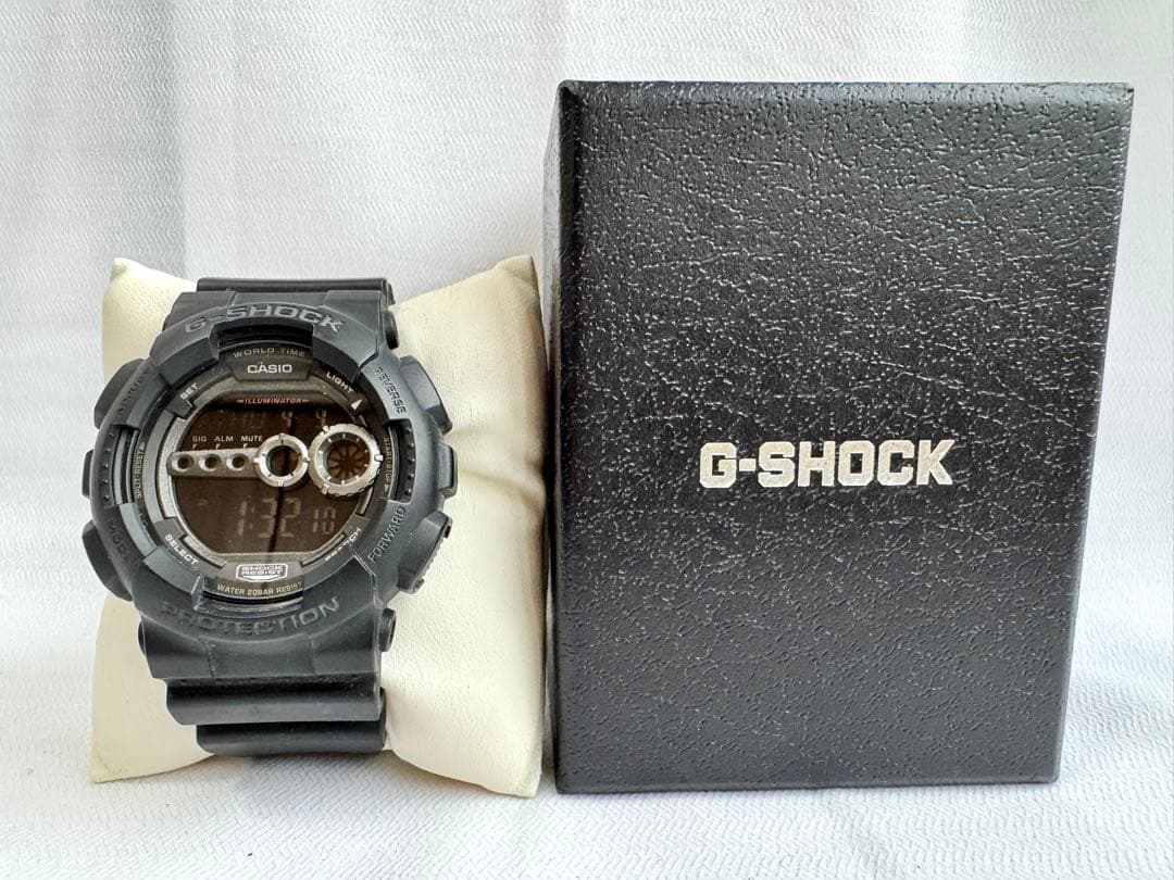 Casio G-Shock Big Case Super Illuminator GD-100-1BJF Watch with Box - Japan Import