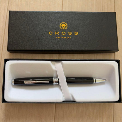Casio Cross Black Ballpoint Pen Body Only (no box or papers) — Japan Import