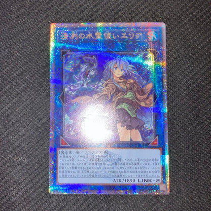 Yugioh Seijetsu No Sui Reiushi Marie Quarter Century 25th trading card Japan import in protective sleeve