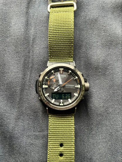Casio Pro Trek PRW-60Y Model Watch Japan Import