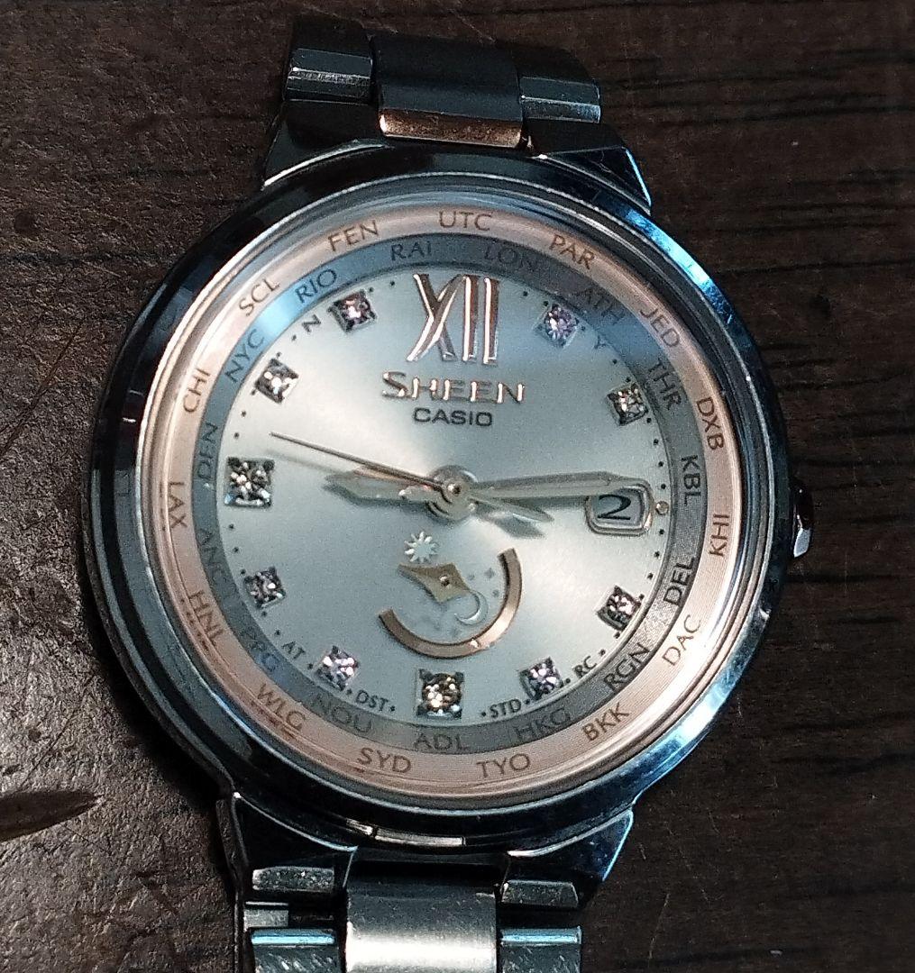 Casio Scene Radio Solar Watch with Date and Sapphire Glass