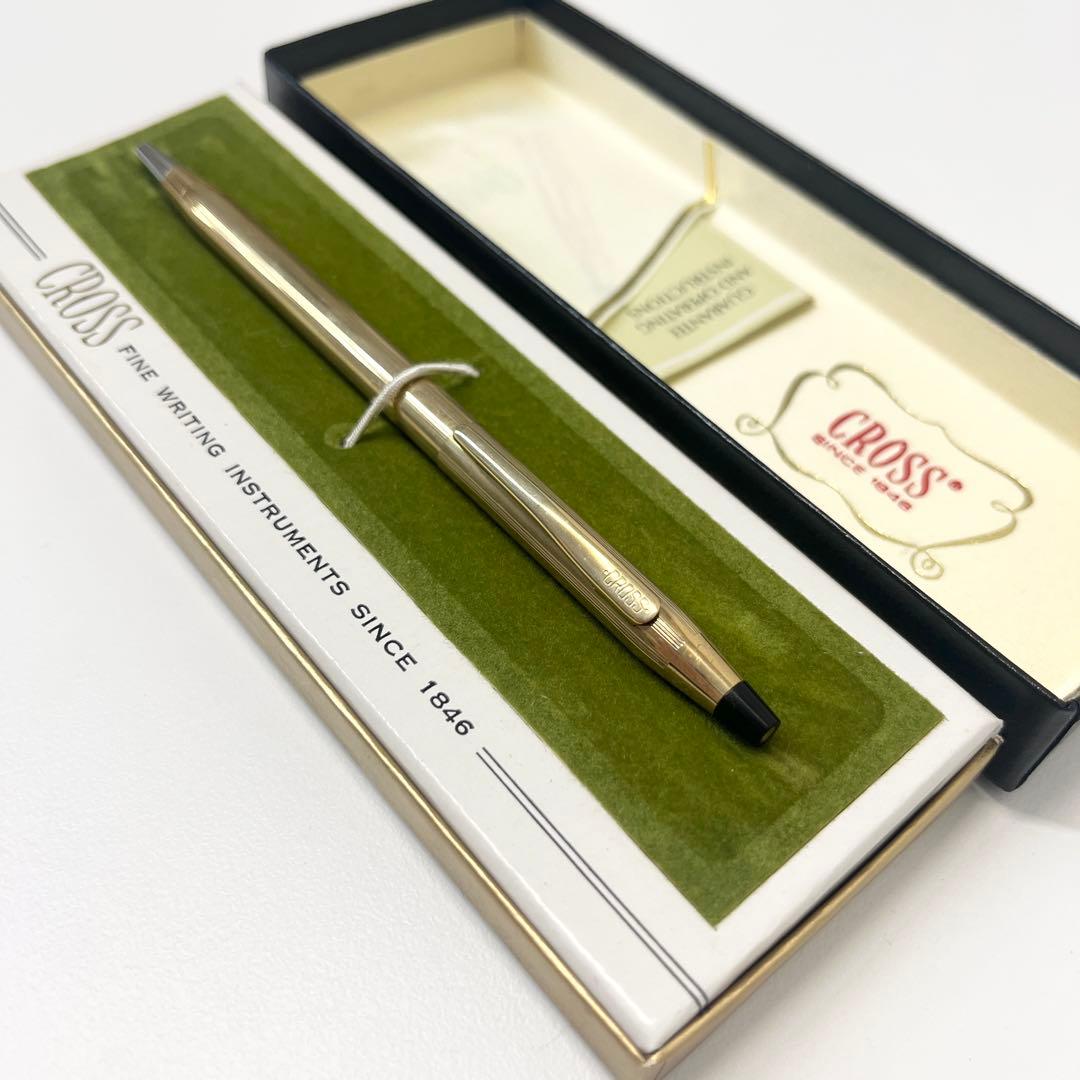 Cross Gold Ballpoint Pen 10K — Japan Import